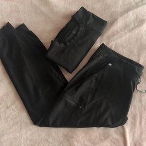 Black Zamora - Tall Jogger Scrub Pants
